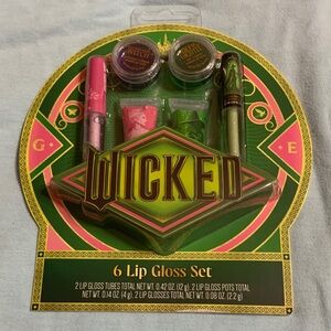 Wicked Lip Gloss Set - Pink and Green